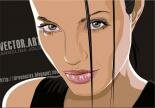 Angelina Jolie - by Drex
