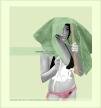 umbrella girl